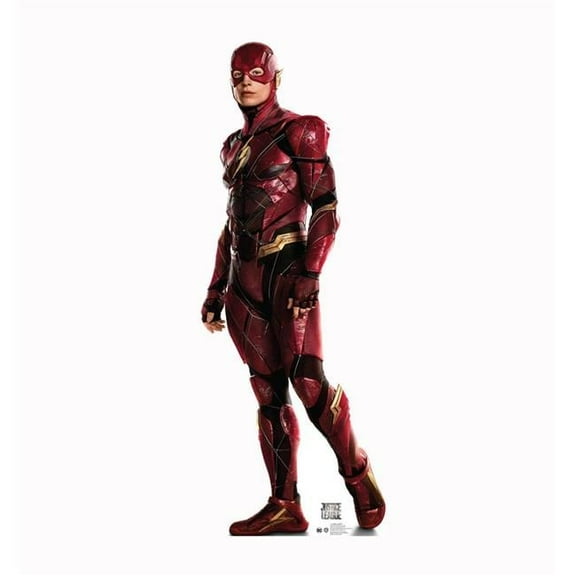 71 x 26 in. The Flash - Justice League Cardboard Standup