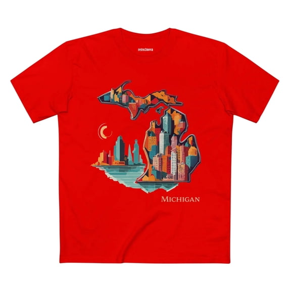 US State Shirts, Michigan Shirt