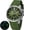 Green (Silicone), variant on Automatic Dive Watches for Men Sport 200M Waterproof Self Winding Analog Mechanical Watch with Date Silicone Strap Luminous Sapphire Crystal Fashion Men's Pro Diver Watch (Green)