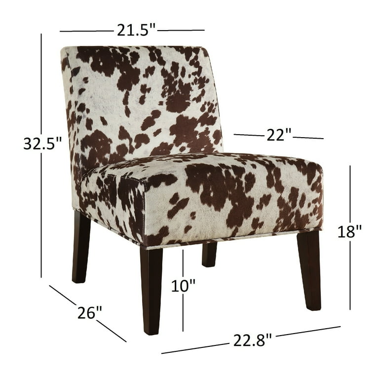 Cow print 2024 chair walmart