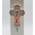 thumbnail image 2 of Ceramic Night Light Boy On Cross 4.625 Inch Plug-In Religious Gift Decor, 2 of 3