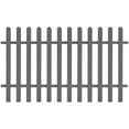 thumbnail image 1 of vidaXL Picket Fence WPC 200x120 cm, 1 of 4