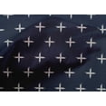 thumbnail image 4 of oneOone Organic Cotton Voile Fabric Plus Sign Kasuri Print Sewing Fabric BTY 42 Inch Wide, 4 of 4