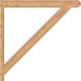 thumbnail image 3 of Ekena Millwork 5.50"W x 42"D x 42"H Traditional Smooth Craftsman Outlooker, Western Red Cedar, 3 of 4