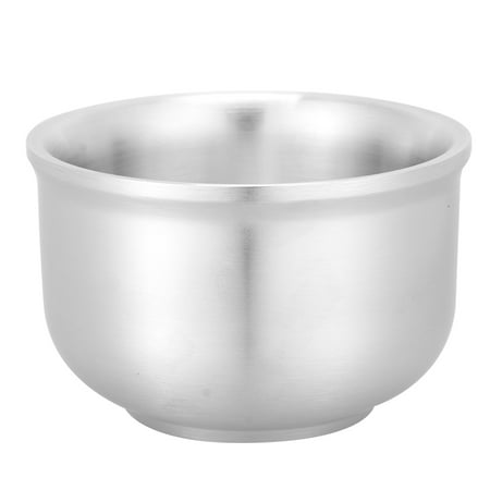 

304 Stainless Steel Bowl Household Utensils Heat Insulated Double Wall Instant Noodles Metal Bowl (10.5CM)