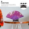 thumbnail image 2 of Dalidasy 4pcs Hand Fan Holder Folding Fan Display Base Desktop Folding Fan Stand Office Fan Holder, 2 of 11