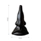 thumbnail image 3 of Estatuil de nórdica, escultura de cerámica, artesanía, estatua decorativa para decoración de oficina en hogar, de adorno Negro perfecl Estatuilla Estatua, 3 of 7