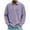 BB-Purple, variant on BiZtdJrK Mens Long Sleeve Button Down Polos Shirts Loose Fit Business Casual Tops Solid Color Corduroy Pullover Sweatshirts with Pocket, Gray, M