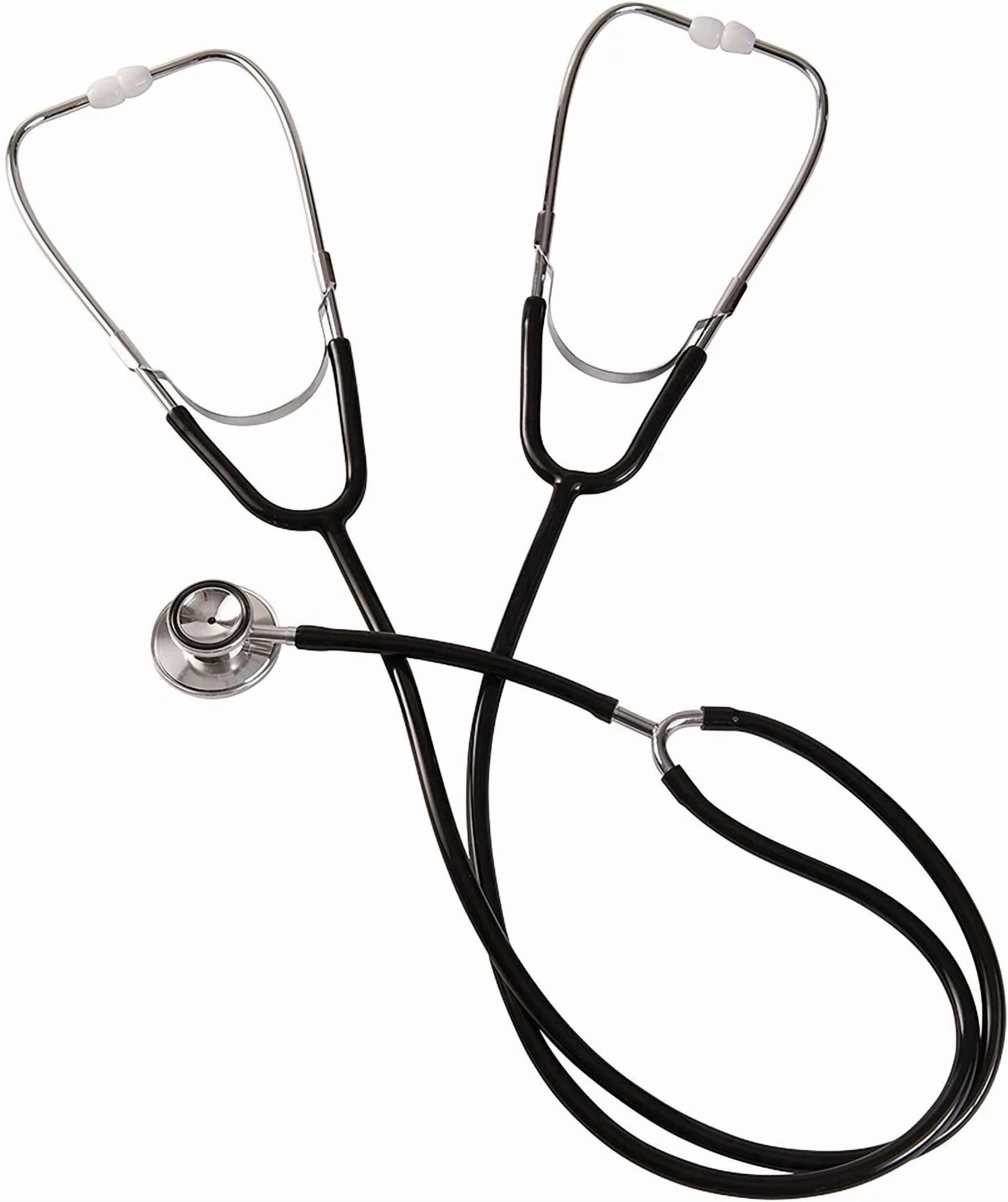 CRESTIN- Everdixie Dual Head Teaching Medical Training Stethoscope - Black