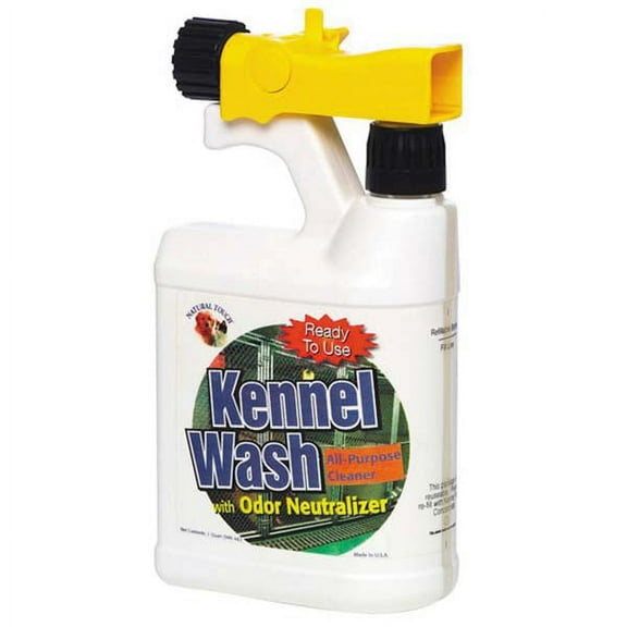 Dog Kennel Wash All Purpose Cleaner Neutralizes Odor Biodegrable Eco Friendly 32 Oz Bottle