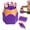 Purple, variant on 1-30 Pencil Number Counting Set, Math Manipulatives for Sequencing & Matching, Classroom Learning Tools with Storage Tube, Durable Reusable Number Blocks for Elementary Activities(Red)