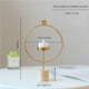 thumbnail image 2 of Portavelas De Pájaro, Candelabro De Círculo De Hierro, Adorno Geométrico, Adornos Para Manualidades Con Luz De Té, Regalo Para El Hogar, Fiesta De Boda Speravity HA022741-00, 2 of 7