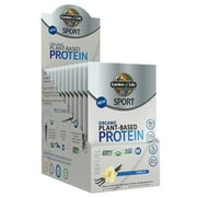 Garden of Life Sport Organic Plant-Based Protein Powder, Vanilla, 1.6 Oz, 12 Ct