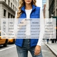 thumbnail image 4 of Women's Vest Sleeveless Zip up Puffer with Pockets Lightweight Stand Collar Warm Gilet Fall Winter Outerwear Layering, 4 of 9