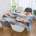 thumbnail image 5 of YAZAOO Square Tablecloth Fox Pattern Pattern Tableclothes, 5 of 9