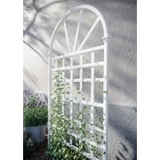 Vita 39L x 77H Athens Vinyl Trellis, White