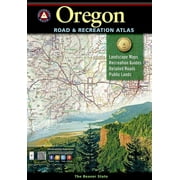Benchmark: Oregon Benchmark Road & Recreation Atlas (Paperback)