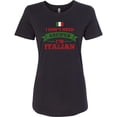 thumbnail image 3 of Inktastic No Recipes I'm Italian Women's T-Shirt, 3 of 5