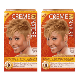 Creme Of Nature Exotic Shine Color Hair Color 10 0 Honey Blonde