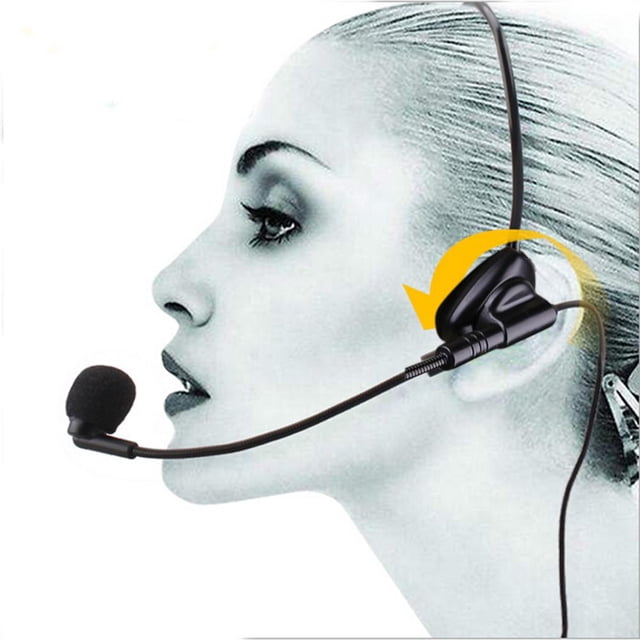 Cable Auriculares montados en la cabeza Micrófono Amplificador de brazo con cable flexible Ndcxsfigh Nuevos Originales