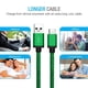 thumbnail image 2 of USB Type Cable, 10 pies USB-C Type-C Cargador de carga Línea de sincronización de datos Compatible con teléfonos inteligentes y tabletas para Samsung S10 / S9 / S8 3-Pack Methold SH1105-23, 2 of 2