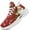 Red, variant on Christmas Santa Claus Themed Sneakers for Men & Women - Comfortable Tennis Walking Shoes, Cushion Gym Sports Training Shoes