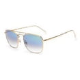 thumbnail image 3 of Gafas de sol JIM HALO Retro Square con lente de aviador, 3 of 3