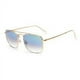 thumbnail image 3 of Gafas de sol JIM HALO Retro Square con lente de aviador, 3 of 3