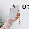 thumbnail image 1 of Cadena de colores colgante de cuentas correa de mano funda colgante para iPhone 14 13 11 12 Pro X XR XS Max 7 8 Plus Mini cordón encanto cubierta transparente Tan Jianjun unisex, 1 of 2