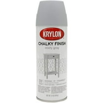 Krylon K04102007 Chalky Finish Spray Paint, Misty Gray, 12 Ounce