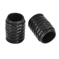 thumbnail image 2 of 400 Uds hebilla de cordón elástico ajustable enchufe de cuerda de mufla bucal de silicona multifunción negro, 2 of 6
