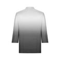 thumbnail image 4 of SDNall Femmes Casual Couleur Unie Col Rond Manches 3/4 et 3/4 Poche Top, 4 of 9