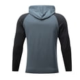 thumbnail image 3 of Round Neck Sweatshirts Men's Fashion Hoodies & Sweatshirts Petite 1/4 Zip Pullover Men Athletic Oversized Hoodies for Men Trendy Fall Sweaters for Men 2024 Oversized, 3 of 3