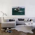 thumbnail image 2 of ARTCANVAS The Green Wave 1866 Canvas Art Print by Claude Monet - Size: 40" x 26" (0.75" Deep), 2 of 9