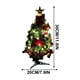 thumbnail image 3 of Árbol de Navidad de mesa miniatura, decoración para el hogar, regalo de Navidad, árbol verde de 30cm con luces blancas, 3 of 9