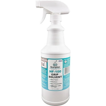 Brampton HF-100 Premium Golf Grip Solvent - Non-Toxic Shake and Spray Use for Regripping Golf Clubs & Golf Grip Repair (32 Ounce)