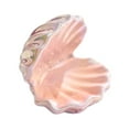 thumbnail image 3 of Plato de cerámica para joyería, soporte para joyas, regalo para mujer, cuenco para llaves con forma de concha, estuche para joyas Rosa, 3 of 9