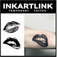 thumbnail image 1 of shiyou-Tattoo Tech, 3 Sheets Small Semi Permanent Tattoo, Adult Art Design Temporary Tattoos, Lasts 1-2 Weeks, Waterproof, Realistic Look, No Adhesive, No Reflection (Lips), 1 of 4