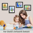 thumbnail image 5 of Golden State Art 10x12.5 Kids Art Frames, Front-Opening, Black, Pack of 8, 5 of 8