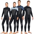 thumbnail image 2 of Greeniant Trajes de buceo traje de neopreno térmico de una pieza de manga larga cálido traje de baño de Surf impermeable ropa de surf profesional Deportes acuáticos Hombres Negro L Greeniant OD020685-03, 2 of 6