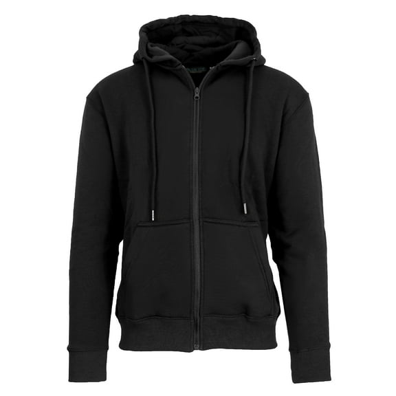 Men’s Fleece-Lined Full-Zip Hoodie (S-2XL)