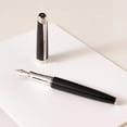thumbnail image 4 of Caran d'Ache Leman Ebony Black Fountain Pen - Medium, 4 of 8