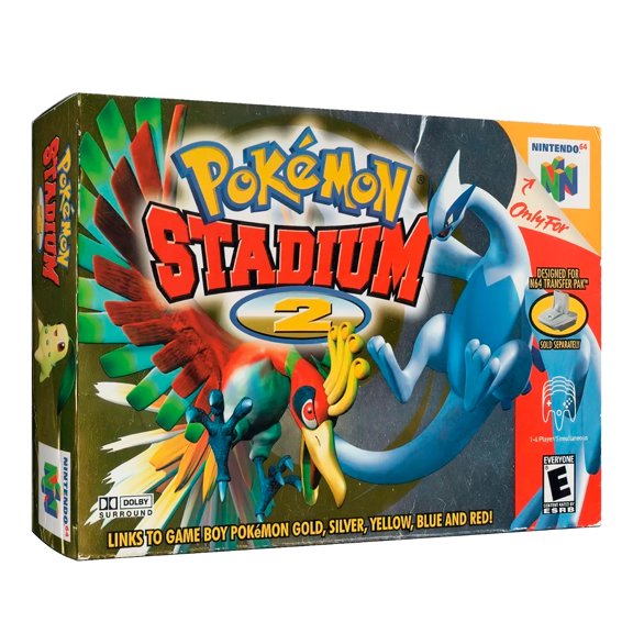 Pokémon Stadium 2 Físico En Caja Con Manual Nintendo 64