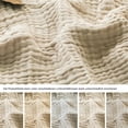 thumbnail image 5 of CHENjy Muslin Cotton Blanket, Organic Cotton Lightweight Summer Blanket, Fluffy Soft Throw Blanket for Bed, 59" x 78.7", Pink, 5 of 7