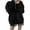 Black, variant on Hoodie for Women, Women Fall Clothes Essentials Hoodie Casual Outerwear Early Fall Fashion