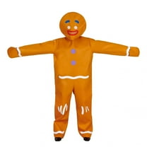 Gingerbread Man Adult Costume | One Size