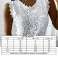 thumbnail image 2 of Summer O-neck Solid Casual Camisole Vest Tee Sleeveless Women's Tops T-shirt BLACK 2XL, 2 of 8