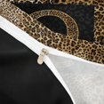 thumbnail image 4 of Catabedysis Fashion Alphabet Theme Twin Duvet Cover,Classic Animal Print Letter Q Design Twin Bedding For Girls,Black Reversible,2pcs,1 Duvet Cover and 1 Pillowcase, 4 of 6