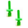 thumbnail image 1 of 2PC Tin Foil Roll Integrated Oil Brush Oil Bottle Oil Filling Bottle With Silicone Brush Two In One Silicone Measurement Filling Bottle For Kitchen Cooking Frying Baking Grilling Pancakes, 1 of 4