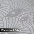 thumbnail image 3 of Table Cloth Leaf Pattern Jacquard Stain Proof Waterproof Wrinkle Resistant Tablecloths for Rectangle Tables Damask Tablecloths for Parties Holiday Picnic, Rectangle 60"x 84" Light Grey, 3 of 7